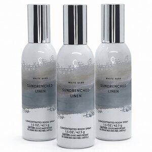 Bath & Body Works 3Pack SUNDRENCHED LINEN Room Spray